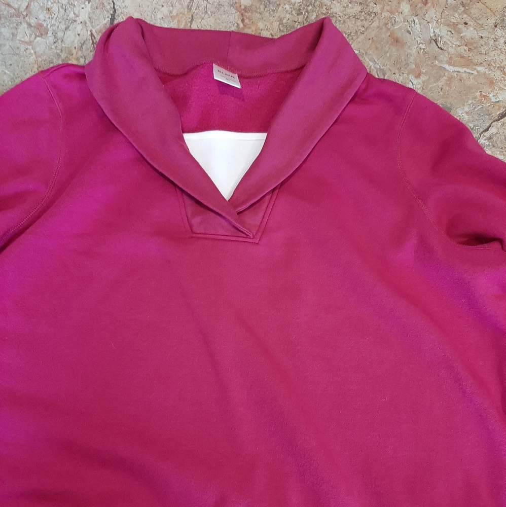 Blair long sleeved collared sweatshirt